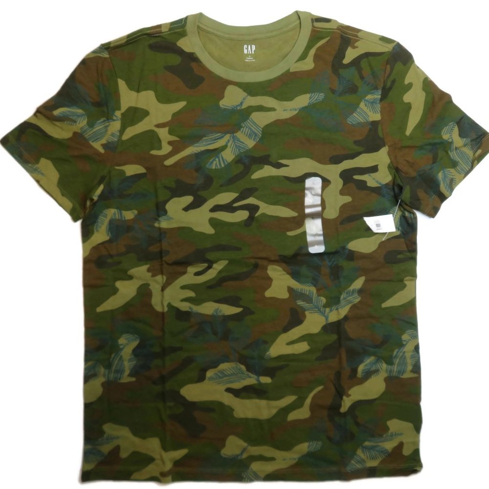 GAP Everyday Camouflage T-Shirt Camo Mens M or L or XL - Picture 9 of 16